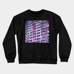 Neon Building Crewneck Sweatshirt